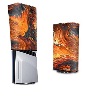 PS5 Pro Capa Anti Poeira Vertical - Abstrato #95