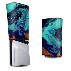 PS5 Pro Capa Anti Poeira Vertical - Abstrato #105