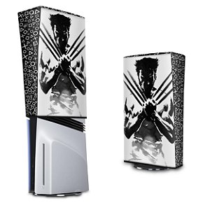 PS5 Pro Capa Anti Poeira Vertical - Wolverine X-men