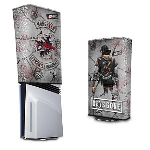 PS5 Pro Capa Anti Poeira Vertical - Days Gone