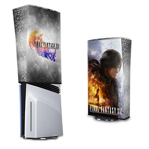 PS5 Pro Capa Anti Poeira Vertical - Final Fantasy XVI