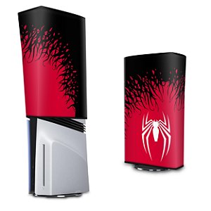 PS5 Pro Capa Anti Poeira Vertical - Spider-Man Homem Aranha 2 Edition