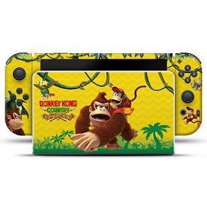 Nintendo Switch Oled Skin - Donkey Kong Country Returns