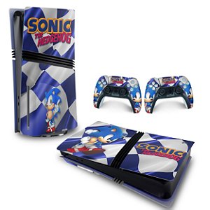 Skin PS5 Pro Horizontal - Sonic
