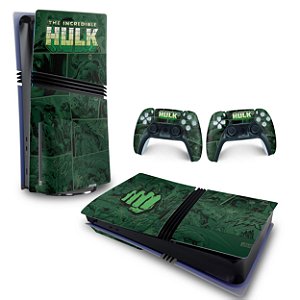 Skin PS5 Pro Horizontal - Hulk Comics