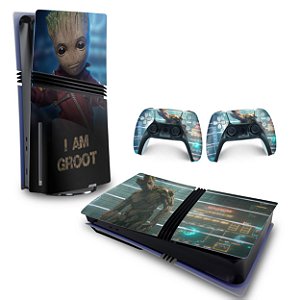 Skin PS5 Pro Horizontal - Baby Groot