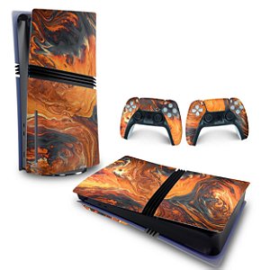 Skin PS5 Pro Horizontal - Abstrato #95