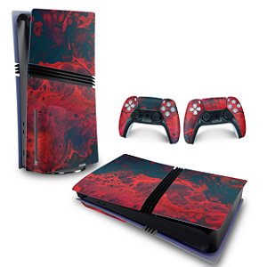 Skin PS5 Pro Horizontal - Abstrato #98