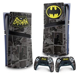 Skin PS5 Pro Vertical - Batman Comics