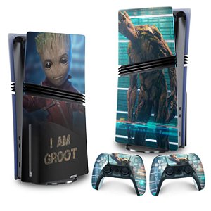 Skin PS5 Pro Vertical - Baby Groot