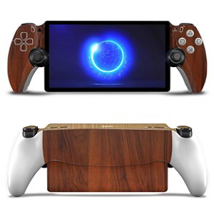 Skin Anti-Rage Playstation Portal PS Adesivo - Madeira