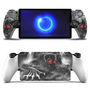 Skin Anti-Rage Playstation Portal PS Adesivo - Caveira Skull