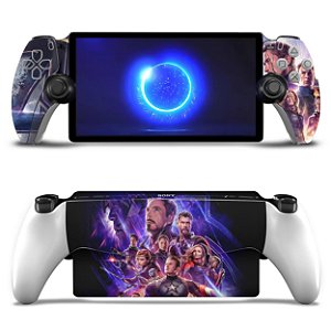 Skin Anti-Rage Playstation Portal PS Adesivo - Vingadores Ultimato Endgame
