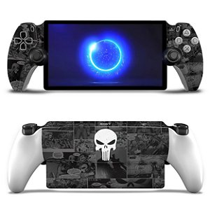 Skin Anti-Rage Playstation Portal PS Adesivo - The Punisher Justiceiro Comics