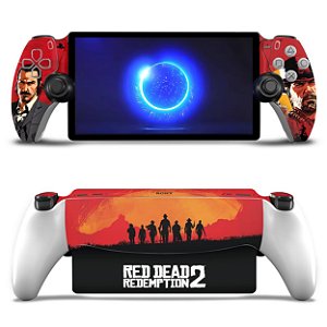 Skin Anti-Rage Playstation Portal PS Adesivo - Red Dead Redemption 2