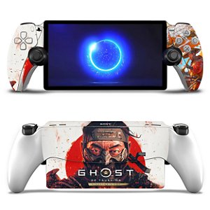 Skin Anti-Rage Playstation Portal PS Adesivo - Ghost of Tsushima Director's Cut
