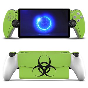 Skin Anti-Rage Playstation Portal PS Adesivo - Biohazard Radioativo