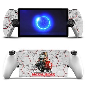 Skin Anti-Rage Playstation Portal PS Adesivo - Metal Gear Solid