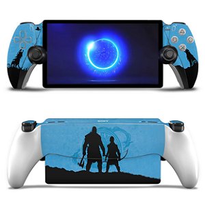 Skin Anti-Rage Playstation Portal PS Adesivo - God of War Ragnarok Edition