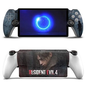 Skin Anti-Rage Playstation Portal PS Adesivo - Resident Evil 4 Remake