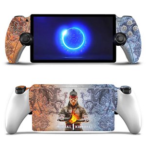 Skin Anti-Rage Playstation Portal PS Adesivo - Mortal Kombat 1