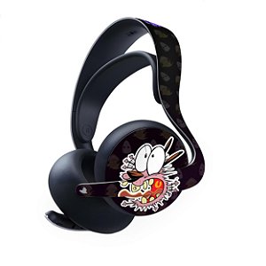 PS5 Skin Anti-Rage Headset Pulse Elite - Coragem: O Cão Covarde