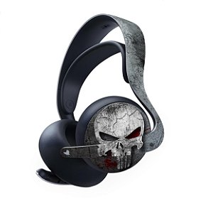 PS5 Skin Anti-Rage Headset Pulse Elite - The Punisher Justiceiro