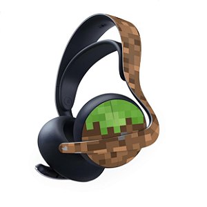 PS5 Skin Anti-Rage Headset Pulse Elite - Minecraft