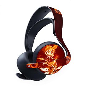 PS5 Skin Anti-Rage Headset Pulse Elite - Fire Flower