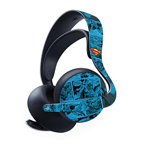 PS5 Skin Anti-Rage Headset Pulse Elite - Superman Comics