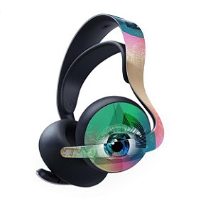 PS5 Skin Anti-Rage Headset Pulse Elite - Abstrato #89