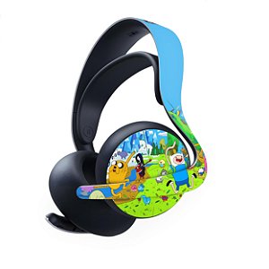 PS5 Skin Anti-Rage Headset Pulse Elite - Hora de Aventura