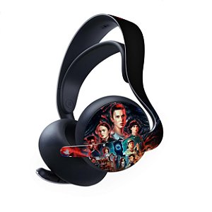PS5 Skin Anti-Rage Headset Pulse Elite - Stranger Things
