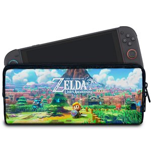 Case Nintendo Switch 2 Bolsa Estojo - Zelda Link's Awakening