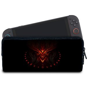 Case Nintendo Switch 2 Bolsa Estojo - Diablo Iii