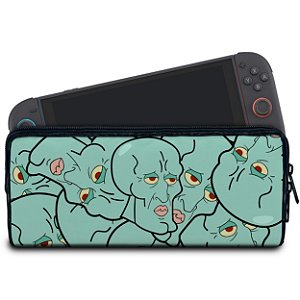 Case Nintendo Switch 2 Bolsa Estojo - Lula Molusco