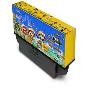 Nintendo Switch 2 Capa Anti Poeira - Super Mario Maker 2