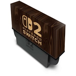 Nintendo Switch 2 Capa Anti Poeira - Madeira