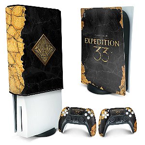 KIT PS5 Skin e Capa Anti Poeira - Clair Obscur: Expedition 33