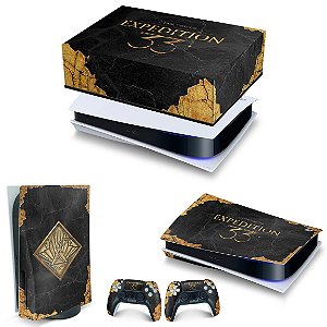 KIT PS5 Capa Anti Poeira e Skin - Clair Obscur: Expedition 33