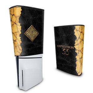 Capa PS5 Slim Anti Poeira - Clair Obscur: Expedition 33