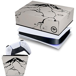 KIT PS5 Capa e Case Controle - Ghost Of Yotei