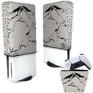 KIT Capa PS5 e Case Controle - Ghost Of Yotei
