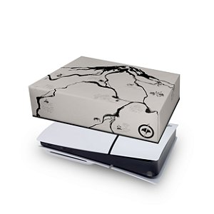 PS5 Slim Capa Anti Poeira - Ghost Of Yotei