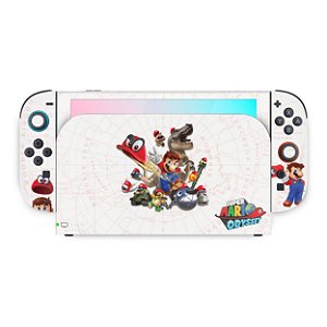 Nintendo Switch 2 Skin Anti-Rage - Super Mario Odyssey