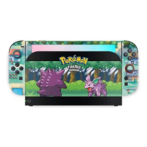 Nintendo Switch 2 Skin Anti-Rage - Pokemon Firered