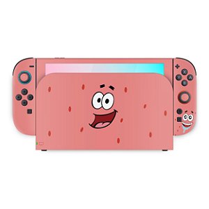 Nintendo Switch 2 Skin Anti-Rage - Patrick Bob Esponja