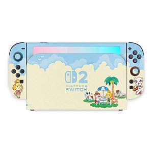Nintendo Switch 2 Skin Anti-Rage - Animal Crossing