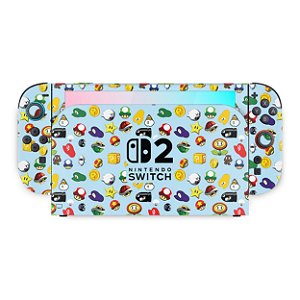 Nintendo Switch 2 Skin Anti-Rage - Super Mario