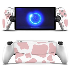 Skin Anti-Rage Playstation Portal PS Adesivo - Vaquinha Rosa